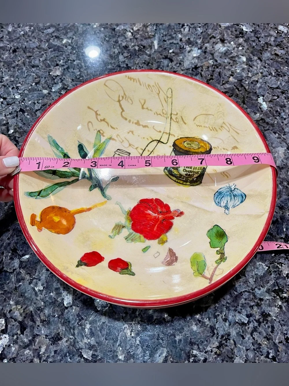 Williams Sonoma Les Legumes 9.5in. Bowls Pasta Salad Soup Discontinued